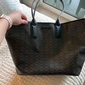 Michael Kors monogram tote bag